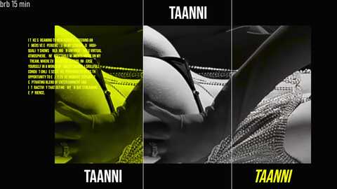 Media: taanni Bongacams 2024-10-27 04:17:00