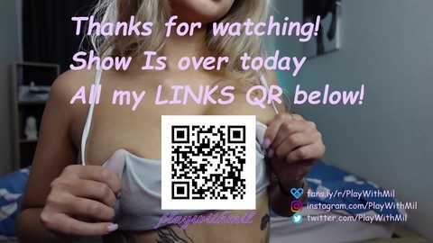 Media: playwithmil Chaturbate 2023-11-14 07:26:00