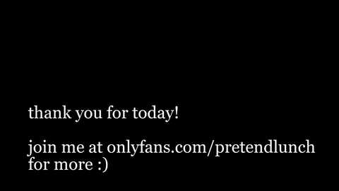 Media: pretendlunch Chaturbate 2023-12-08 06:59:00