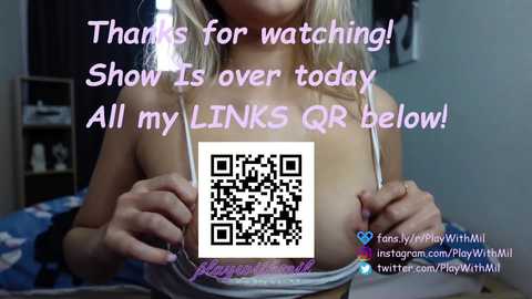 Media: playwithmil Chaturbate 2023-12-26 21:07:00
