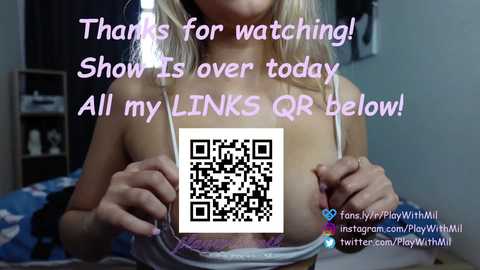 Media: playwithmil Chaturbate 2024-01-29 20:20:00