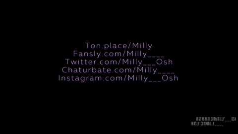 Media: milly____ Chaturbate 2024-02-05 19:50:00