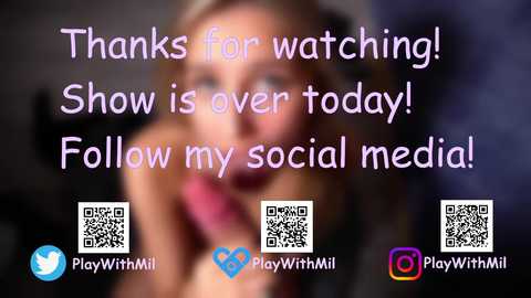 Media: playwithmil Chaturbate 2024-03-12 20:12:00