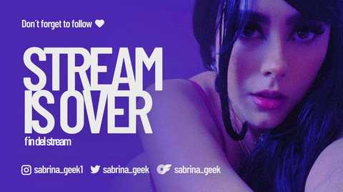 Media: sabrina_geek Chaturbate 2024-09-23 03:27:00