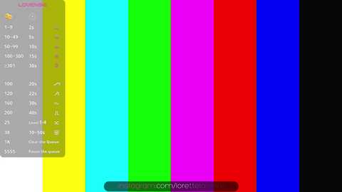 Media: lorettelorenaa Chaturbate 2024-11-04 12:46:00