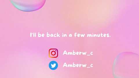ambeerouse1 @ chaturbate on 20250102