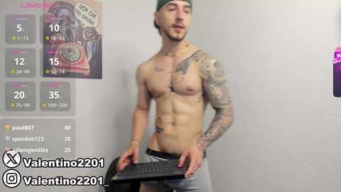 valentino2201 @ chaturbate on 20250228