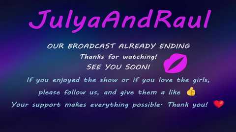 julyaandraul @ chaturbate on 20250607
