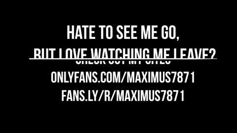 maximus_787 @ chaturbate on 20250706