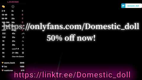 domestic_doll @ chaturbate on 20250709