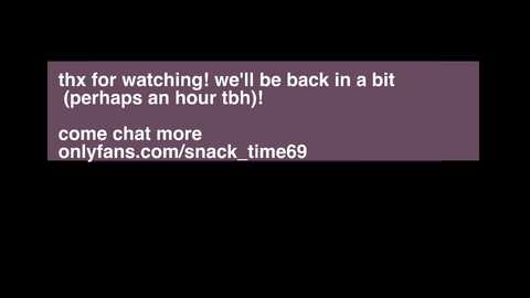 snack_time69 @ chaturbate on 20250717