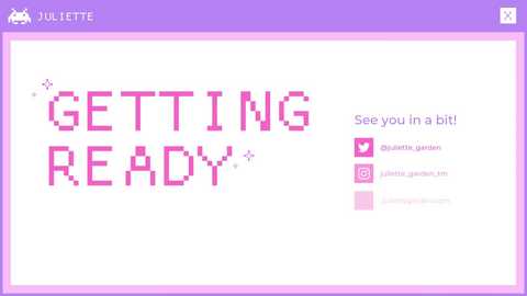 juliette_garden @ chaturbate on 20250803