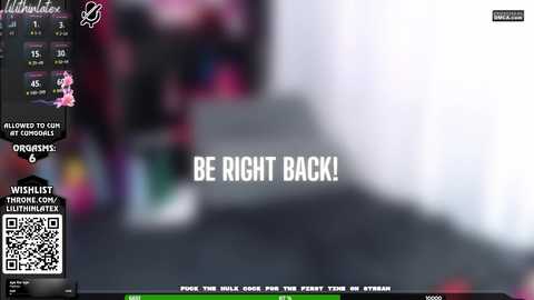 Media: lilithinlatex Chaturbate 2025-08-13 14:30:00