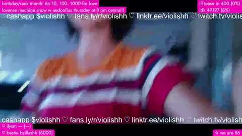 Media: violishh Myfreecams Invalid Date