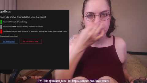 Media: haunter_hexx Myfreecams Invalid Date