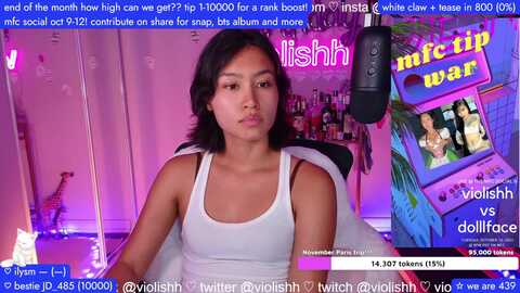 Media: violishh Myfreecams Invalid Date