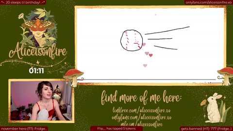 Media: aliceisonfire Myfreecams Invalid Date
