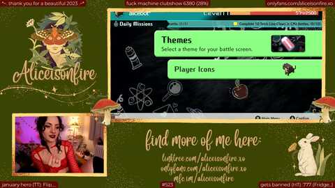 Media: aliceisonfire Myfreecams Invalid Date