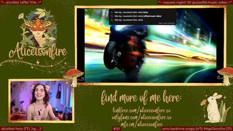 Media: aliceisonfire Myfreecams Invalid Date