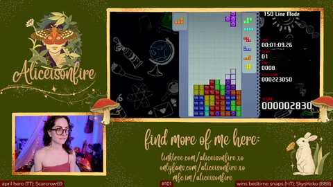 Media: aliceisonfire Myfreecams Invalid Date