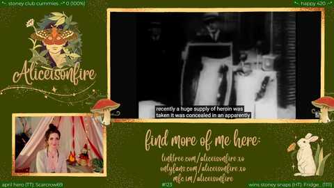 Media: aliceisonfire Myfreecams Invalid Date