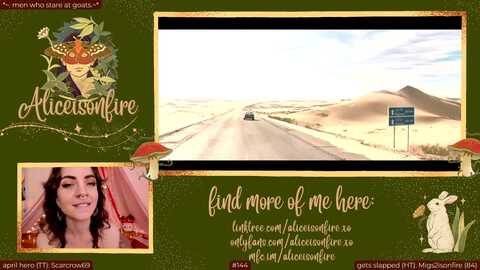 Media: aliceisonfire Myfreecams Invalid Date