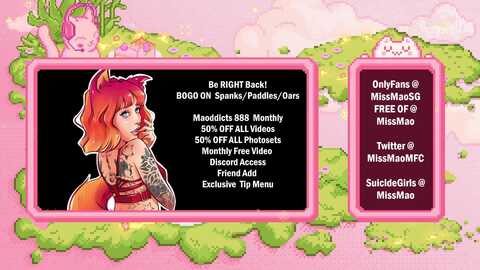 Media: missmao Myfreecams Invalid Date